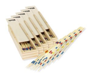 Pack de 5 Goya 39038 - Jeu de Mikado en Bois 41 Pièces MIKADO