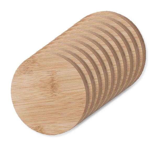 Miroir petit cadre en bois bambou CRIM