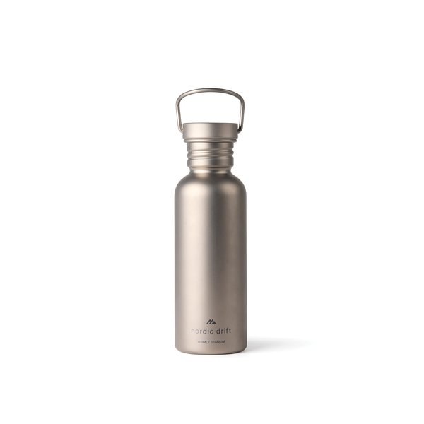 Nordic Drift ND340.00 - Nordic Drift Trail Ultra Light Titanium 600ml Water Bottle