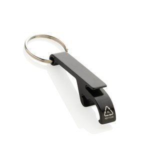 XD Collection P191.72 - Décapsuleur et ouvre-boîte en aluminium recyclé certifié RCS
