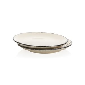Ukiyo P263.08 - Ensemble de 2 assiettes plates Ukiyo