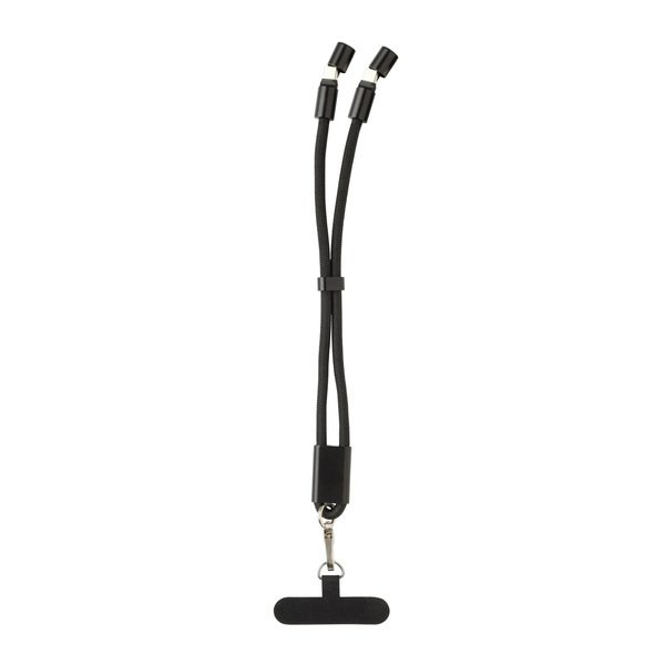 XD Collection P302.57 - LoopAmp RCS RPET dragonne de téléphone réglable, câble 60 W