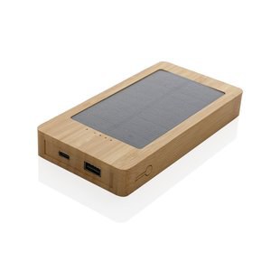 XD Collection P322.39 - Sunwick 10.000 mAh Bamboo solar powerbank
