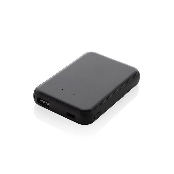 Batterie externe magnétique 5000 mAh 5W en plastique recyclé Stellar RCS