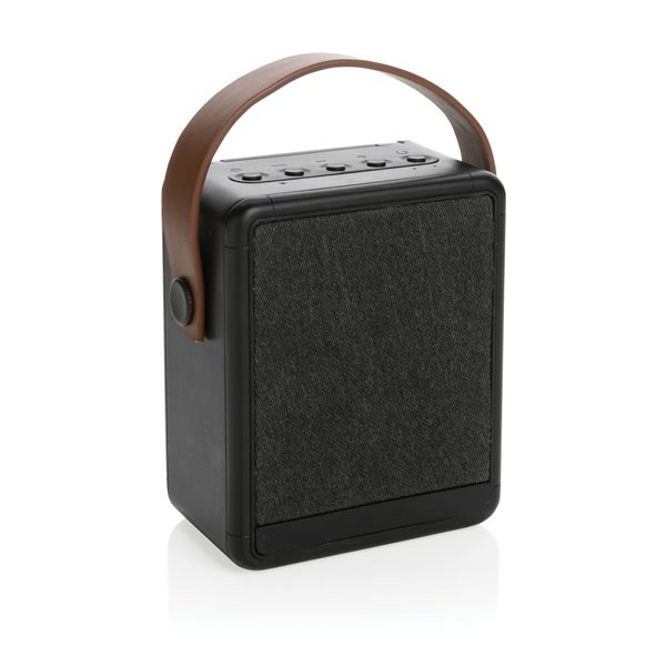Enceinte solaire Skywave 12 W en plastique recyclé RCS