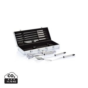 XD Collection P422.18 - 12 pièces ensemble barbecue dans une boîte en aluminium