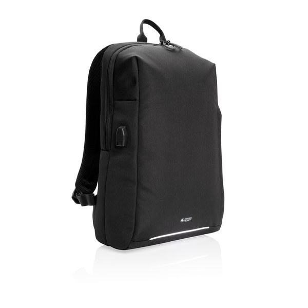 Swiss Peak P763.16 - Sac à dos pour ordinateur portable Swiss Peak AWARE™ RFID et USB A