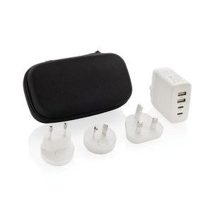XD Collection P821.02 - Chargeur de voyage TravelCharge Pro RCS rplastic avec USB-C