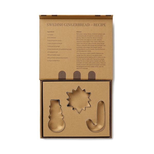 Vinga V26100 - VINGA Classic cookie cutter 3-piece set