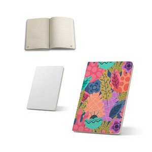 Cahier A6 à couverture rigide, idéal pour l'impression par sublimation - Egotier 93670