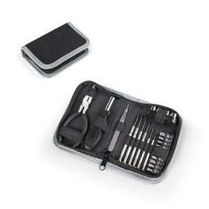 Ensemble d'outils multifonctions de 24 pièces en acier au carbone - Egotier 98172